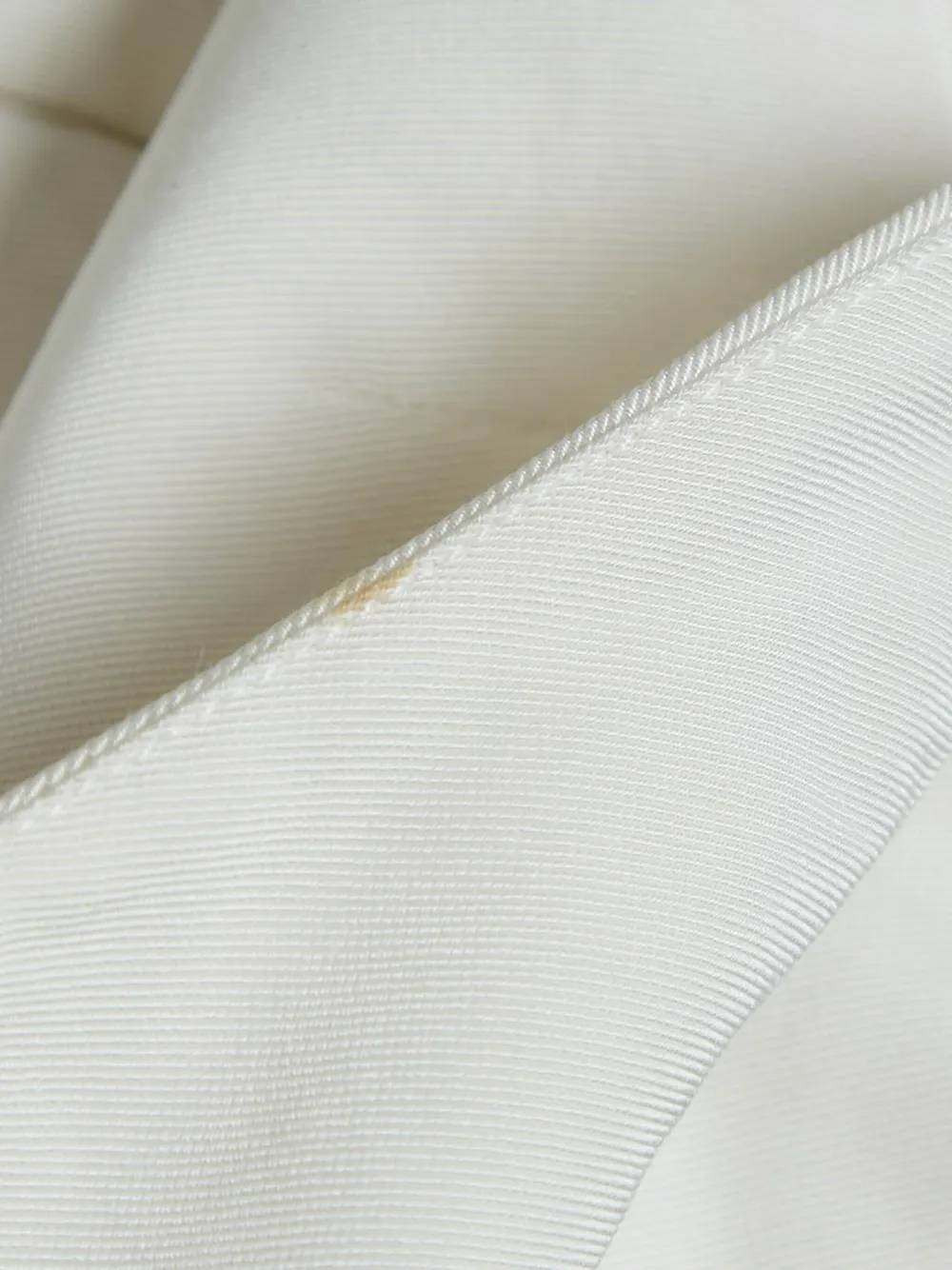 Pre-owned Alexander Mcqueen Double-layer Top In White