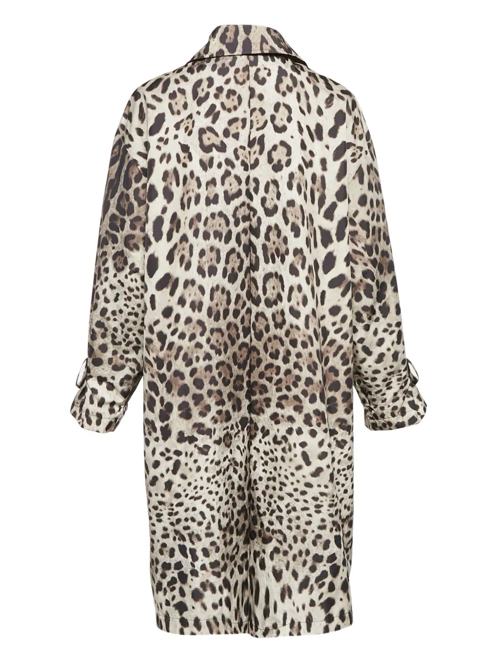 Dolce & Gabbana Pre-Owned Jas met luipaardprint en lange mouwen - Beige