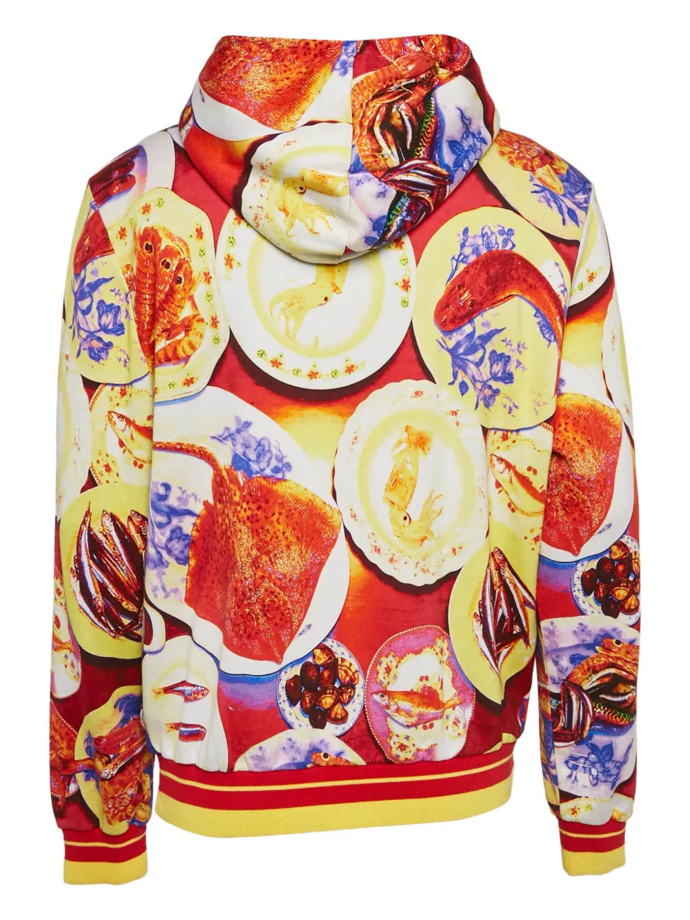 Etro Pre-Owned seafood-print hoodie | Image 2
