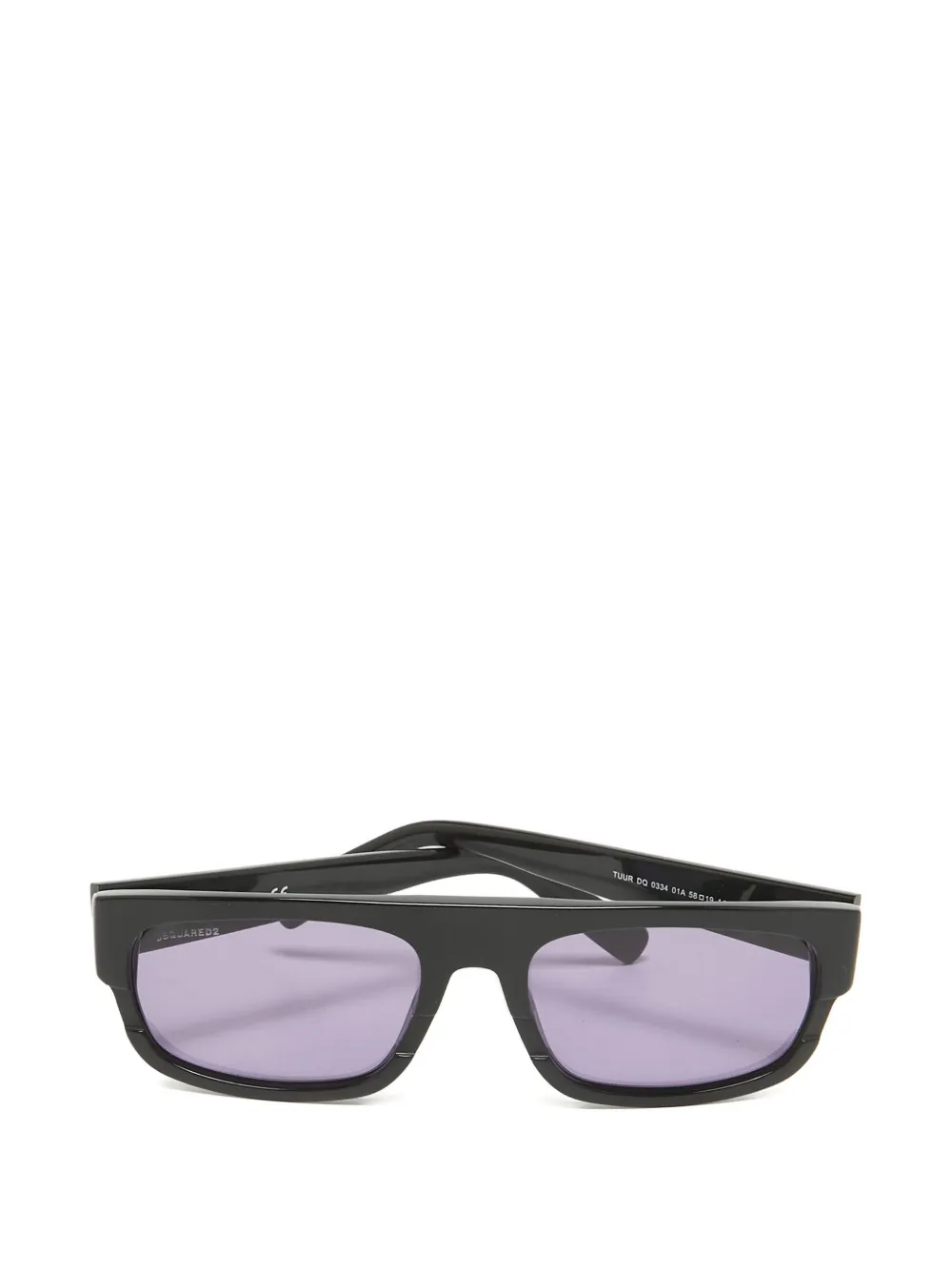 DSQUARED2 pre-owned rectangle-frame sunglasses | Black | Image 1
