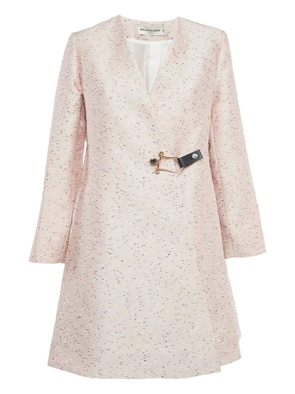 Balenciaga Pre-Owned Cappotto con fibbia - Rosa