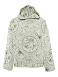 AMIRI patterned-jacquard hooded jacket - Neutrals