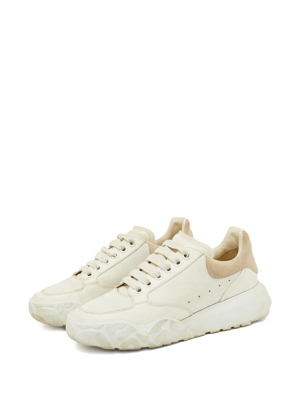 Alexander McQueen Pre-Owned leather lace-up sneakers | Image 2