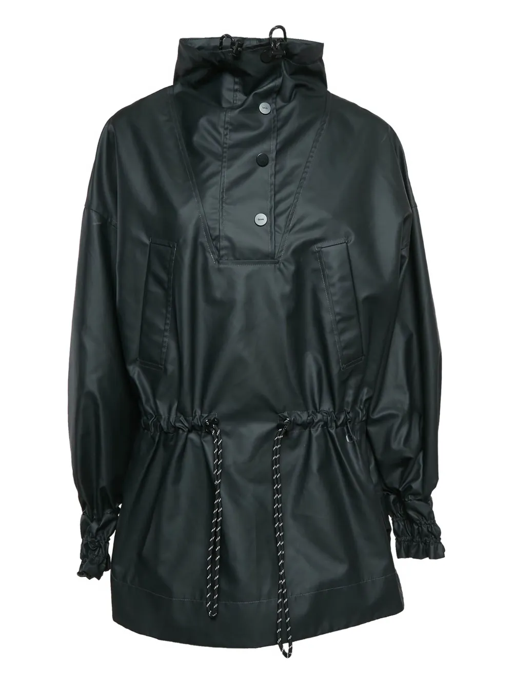 GANNI drawstring jacket | Black | Image 1