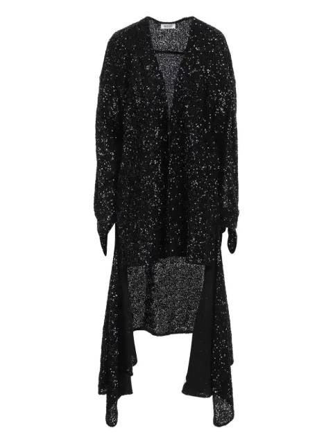 The Attico robe asymétrique à sequins