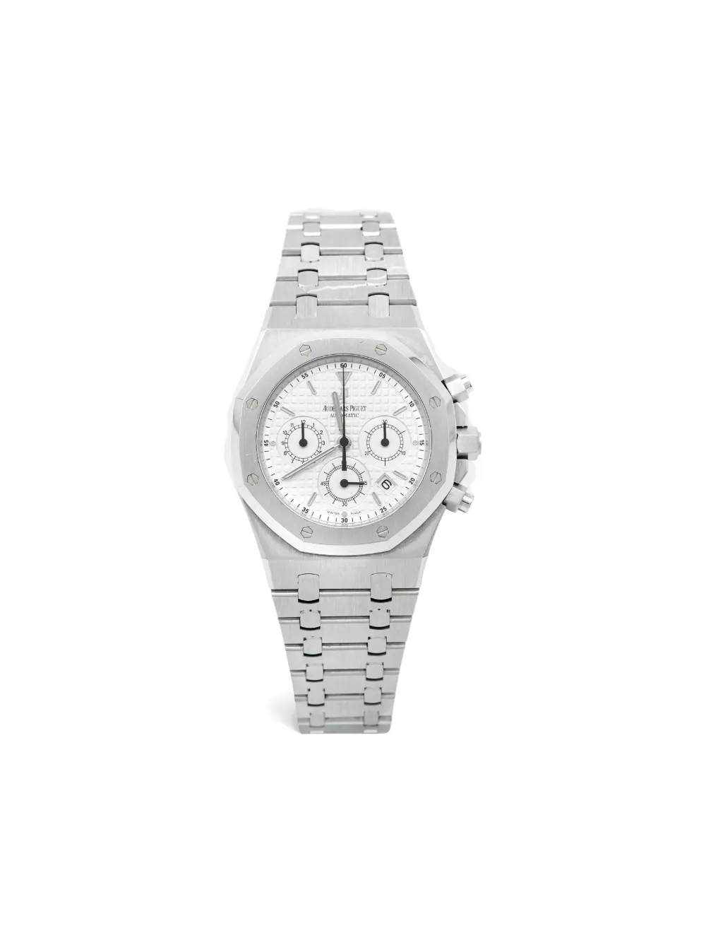 Audemars Piguet pre owned Royal Oak Chrono 39mm | Silver | Image 1