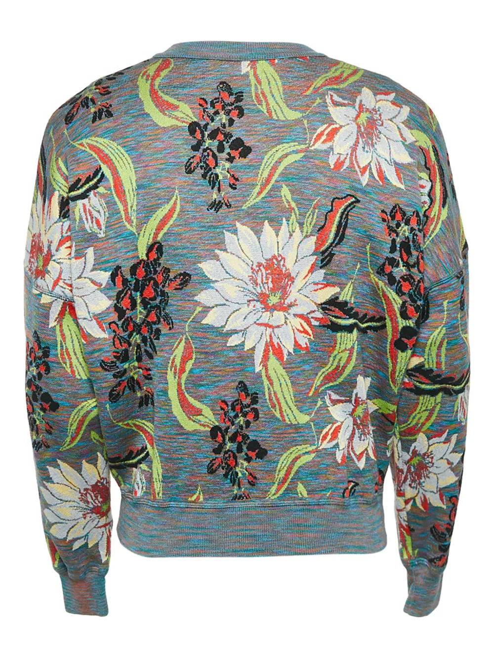 Louis Vuitton Pre-Owned floral-print jumper | Image 2