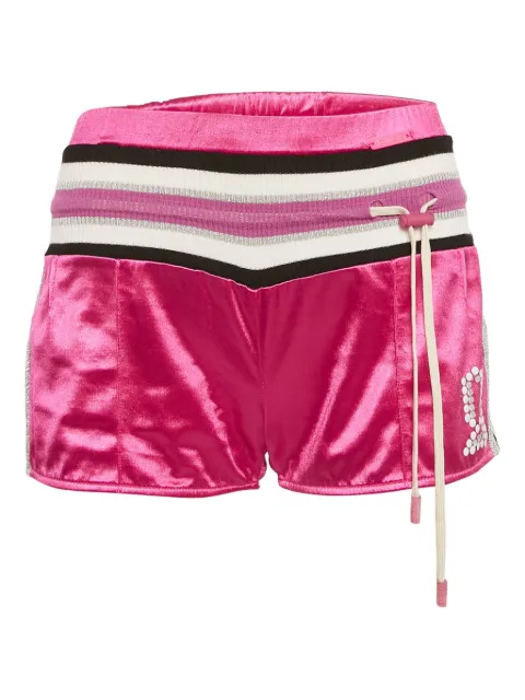 John Galliano Pre-Owned striped-trim shorts