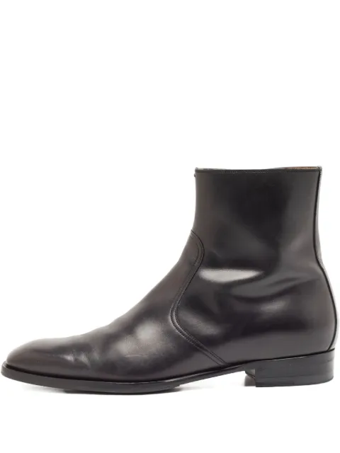 Gucci Pre-Owned Stiefeletten mit Reißverschluss