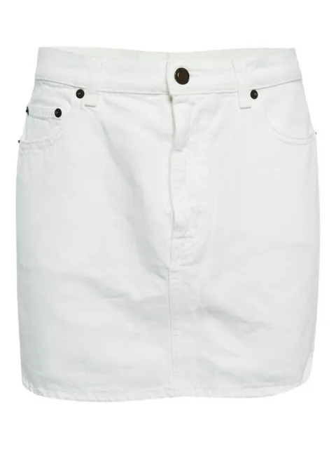Saint Laurent Pre-Owned denim mini skirt