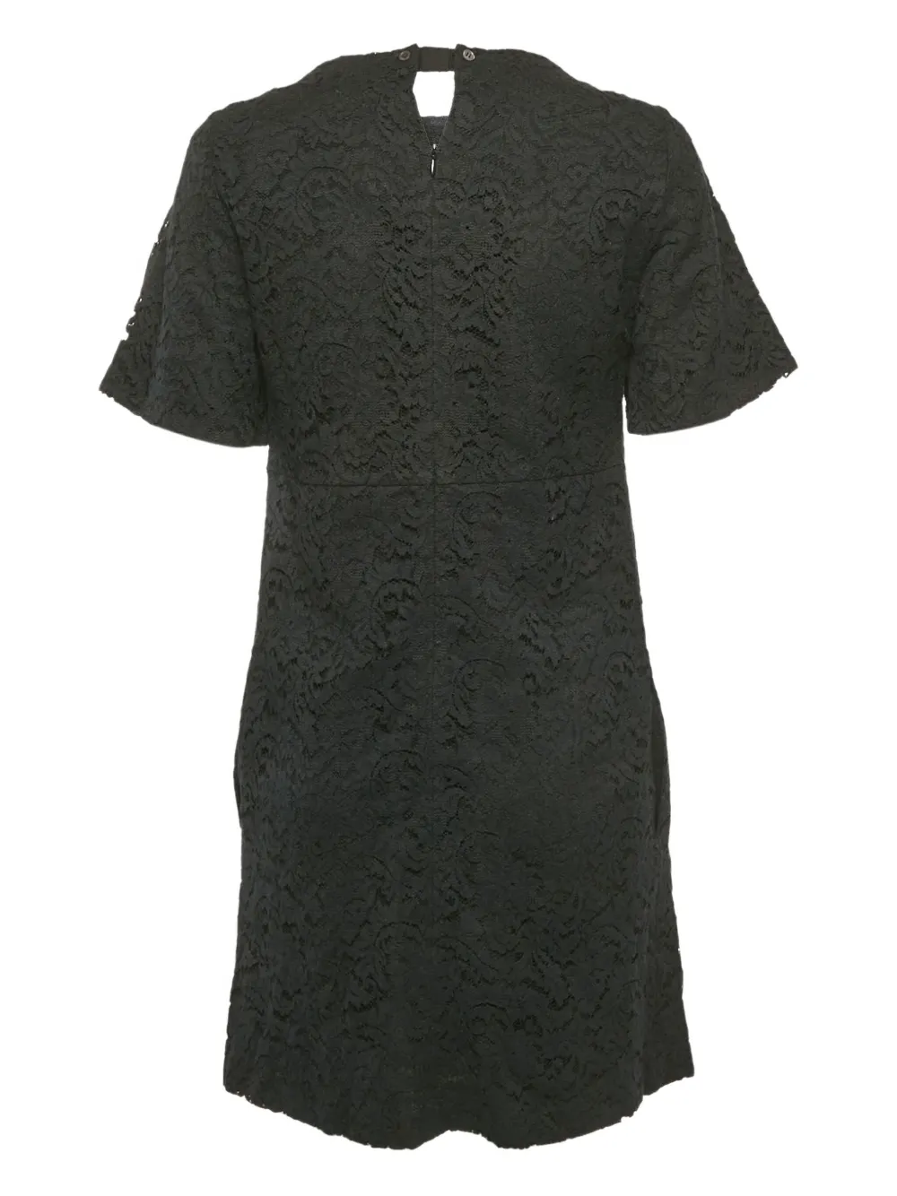 Nº21 pre-owned lace floral mini dress - Black