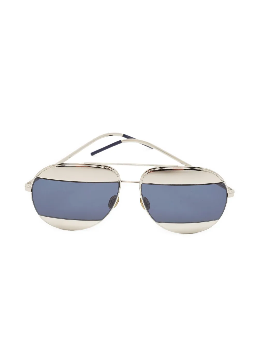 Christian Dior Pre-Owned pilot-frame sunglasses - ゴールドトーン Christian Dior Pre-Owned pilot-frame sunglasses - ゴールドトーン