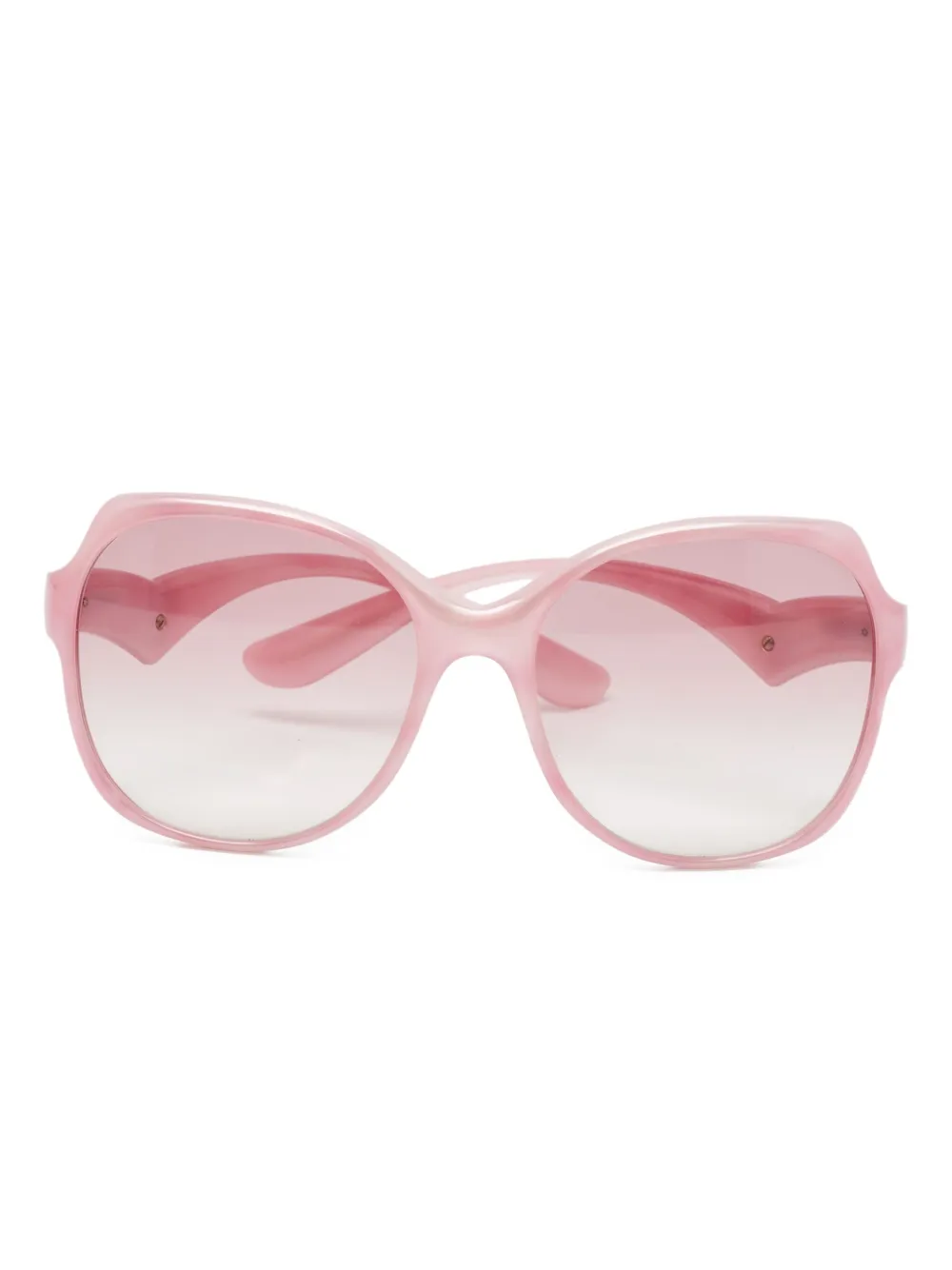 Dolce & Gabbana Pre-Owned oversized heart sunglasses | Pink | Image 1
