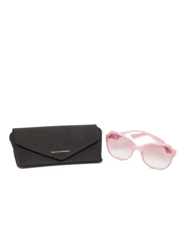 Dolce & Gabanna Pink Heart Sunglasses 30362948_60204392_600.jpg main image 4