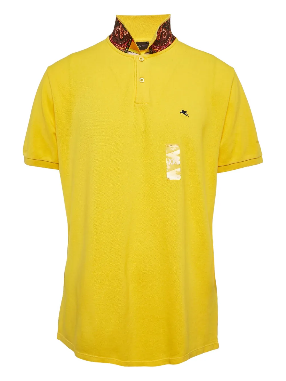 Etro Pre-Owned paisley-collar polo shirt | Image 2