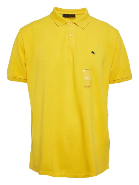 Etro Pre-Owned paisley-collar polo shirt