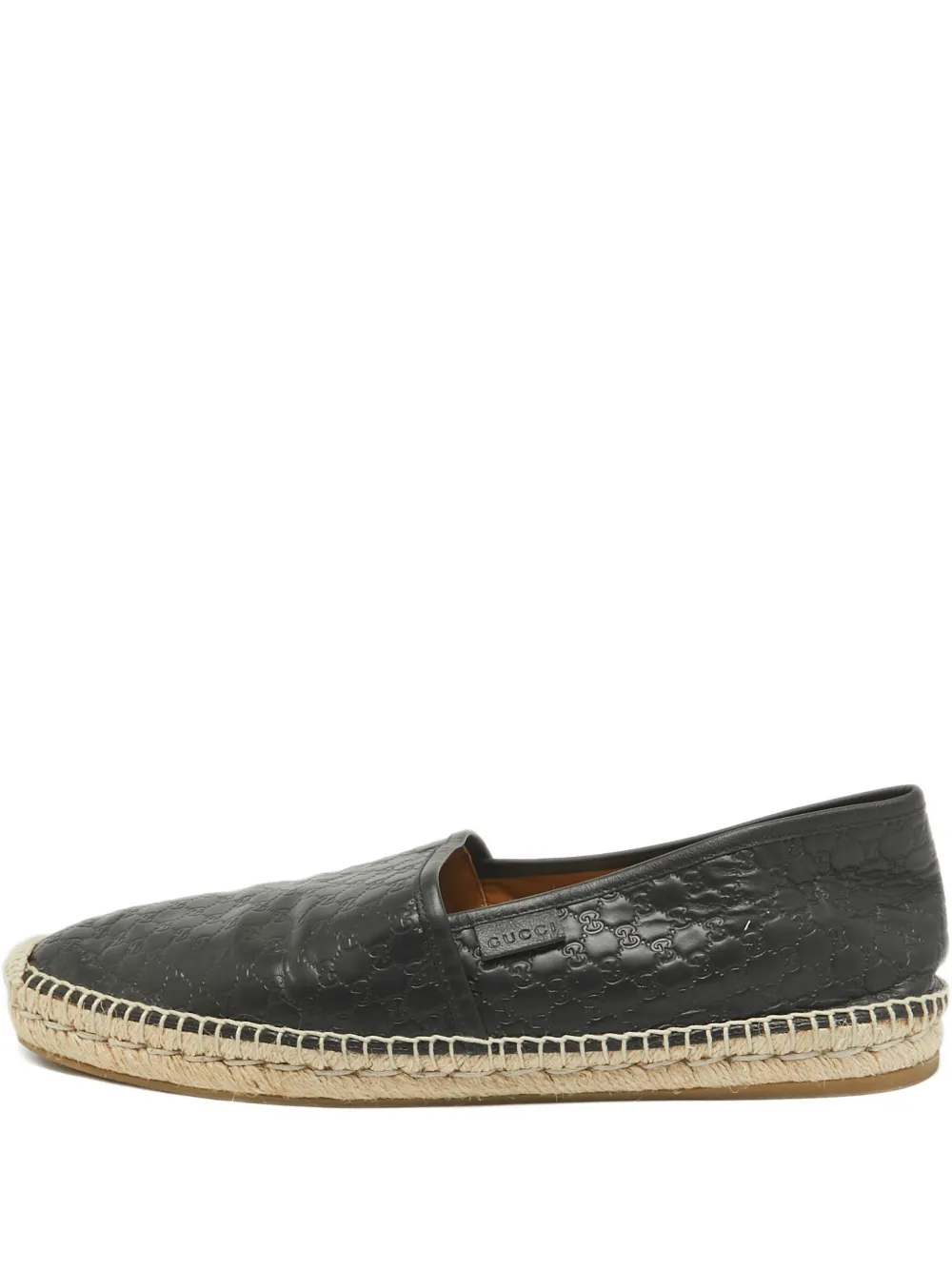 Gucci Pre-Owned 2024 Microguccissima leather espadrilles | Black | Image 1
