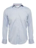 Carolina Herrera Vintage 2024 button-up cotton shirt - Blue