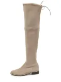 Stuart Weitzman pre-owned Lowland suede over-the-knee boots - Neutrals