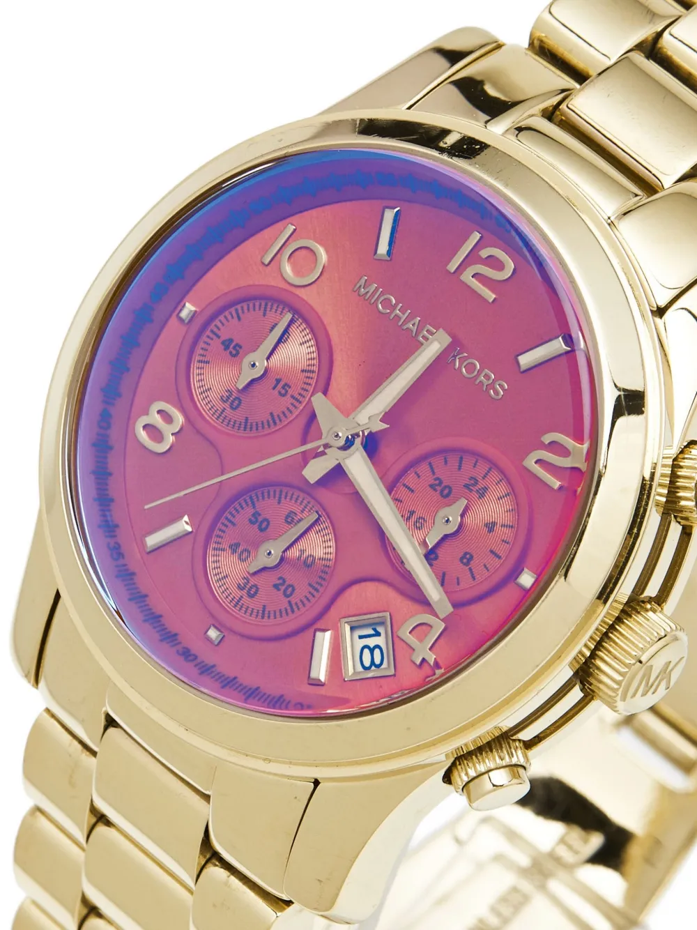 Michael Kors Gold Steel Chronograph 38mm | Image 2