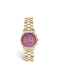 Michael Kors Gold Steel Chronograph 38mm - Pink