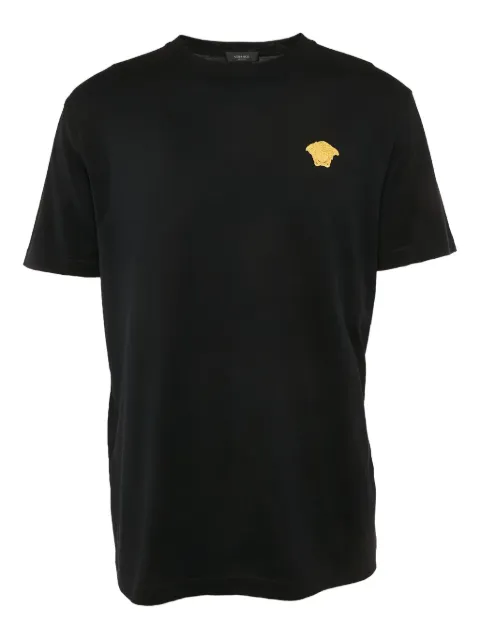 Versace Pre-Owned Medusa-appliqué cotton T-shirt