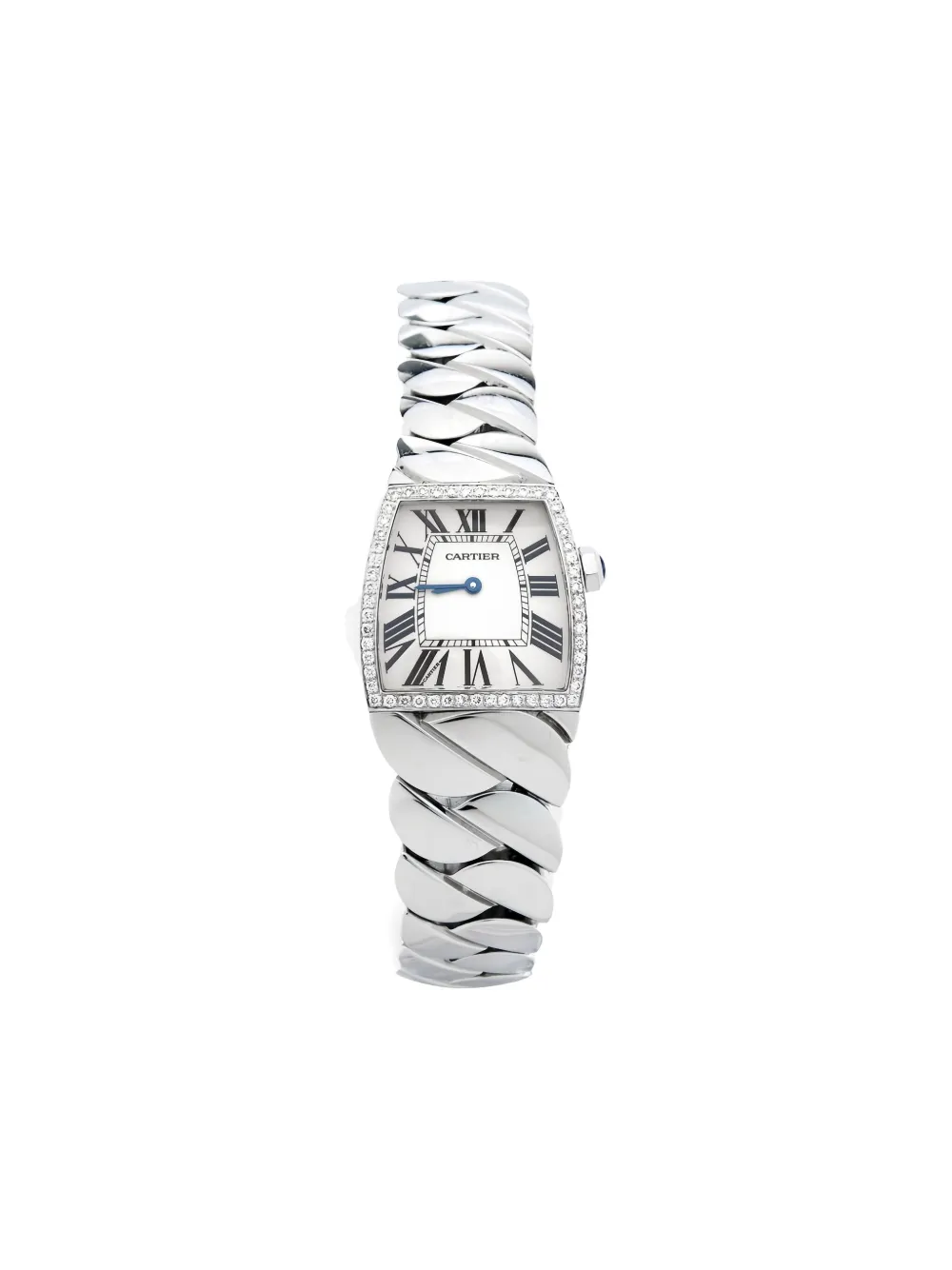 Cartier Steel Diamond Bracelet 28mm - シルバートーン Cartier Steel Diamond Bracelet 28mm - シルバートーン