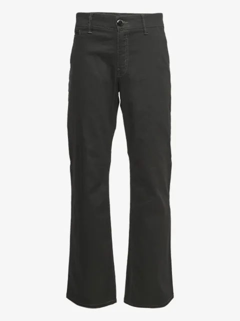Giorgio Armani Pre-Owned jeans con placa del logo