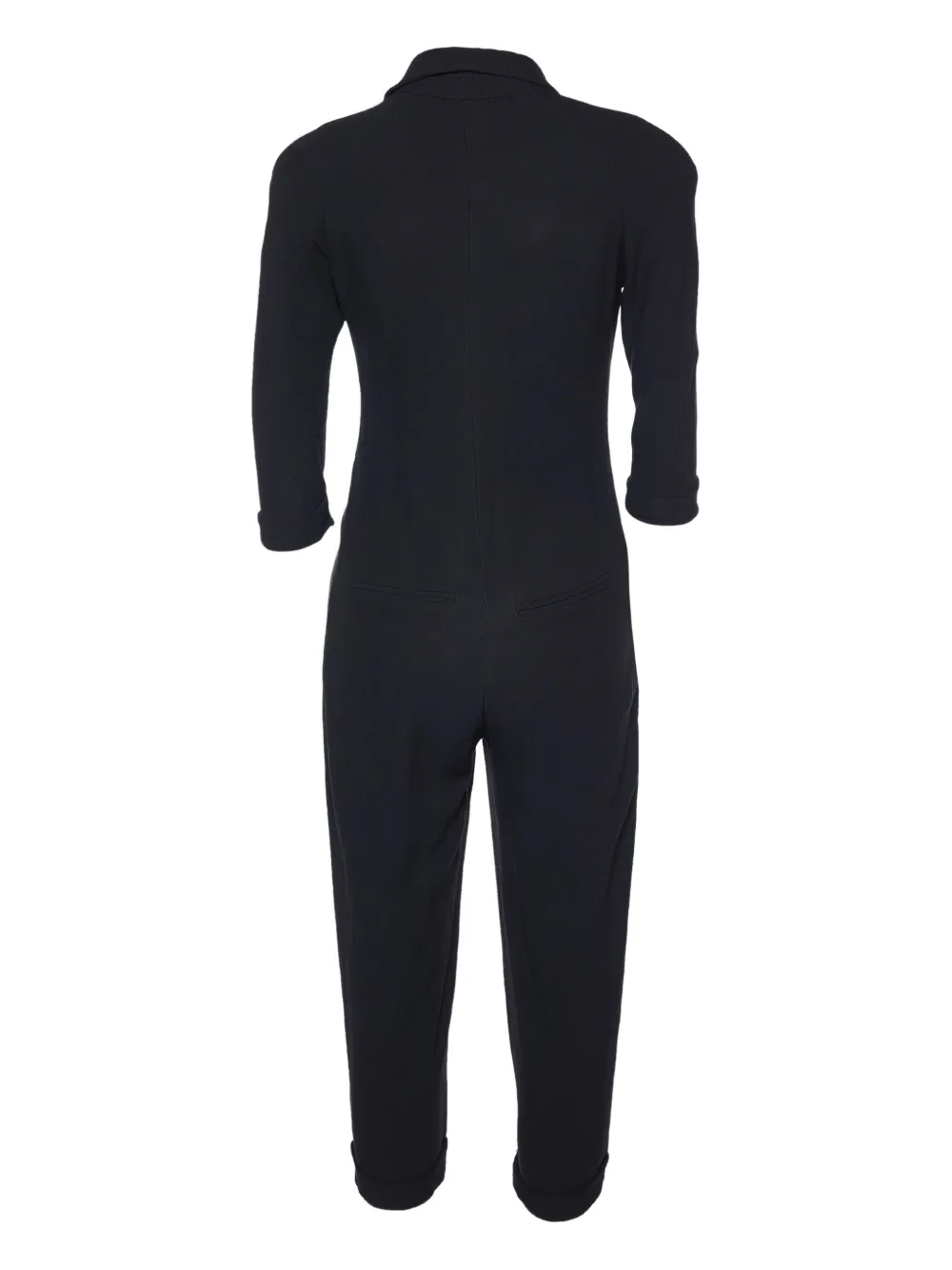Elisabetta Franchi Jumpsuit met rits - Zwart