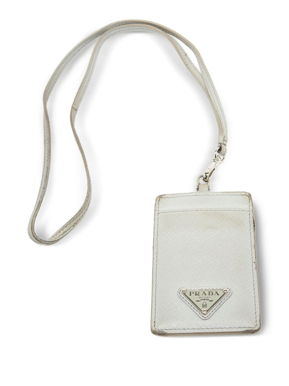 Saffiano leather ID holder