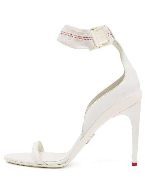 Off-White Pre-Owned 100mm leather sandals