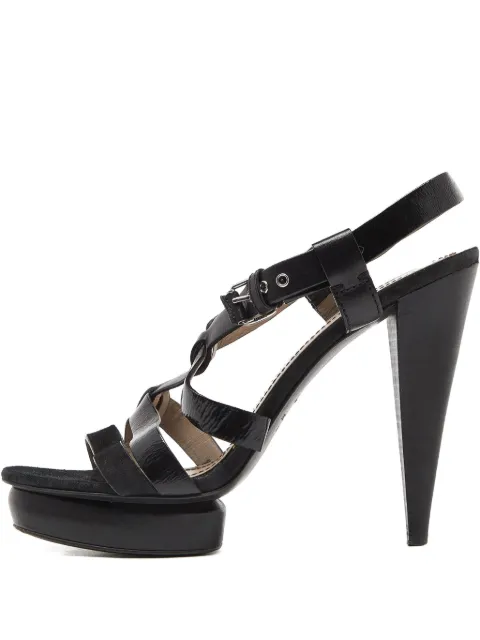 Marc By Marc Jacobs 130mm patent leather platform sandals
