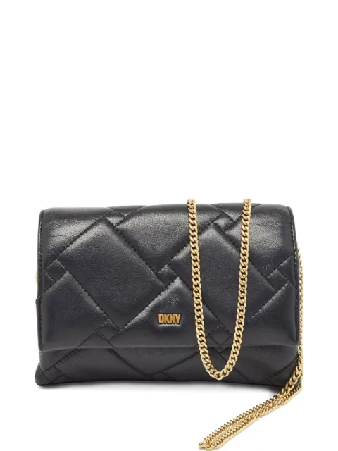 DKNY Vintage pre-owned quilted flap clutch