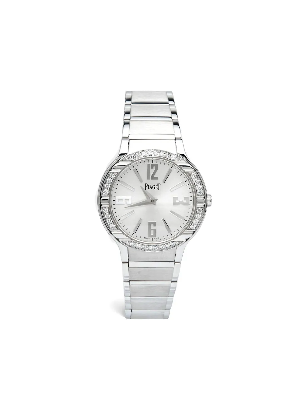 Piaget ダイヤモンド 28mm 18Kホワイトゴールド - シルバートーン Piaget ダイヤモンド 28mm 18Kホワイトゴールド - シルバートーン