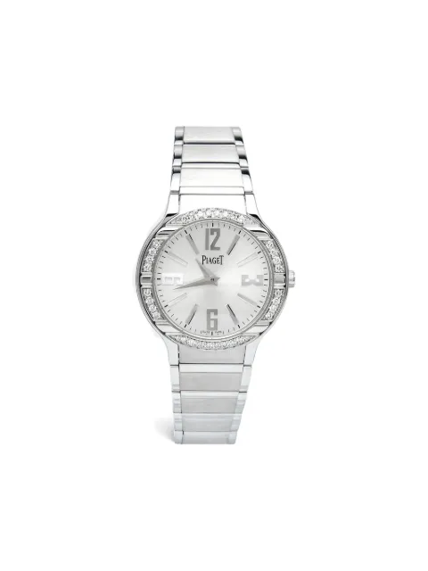 Piaget 18k white gold diamond 28mm