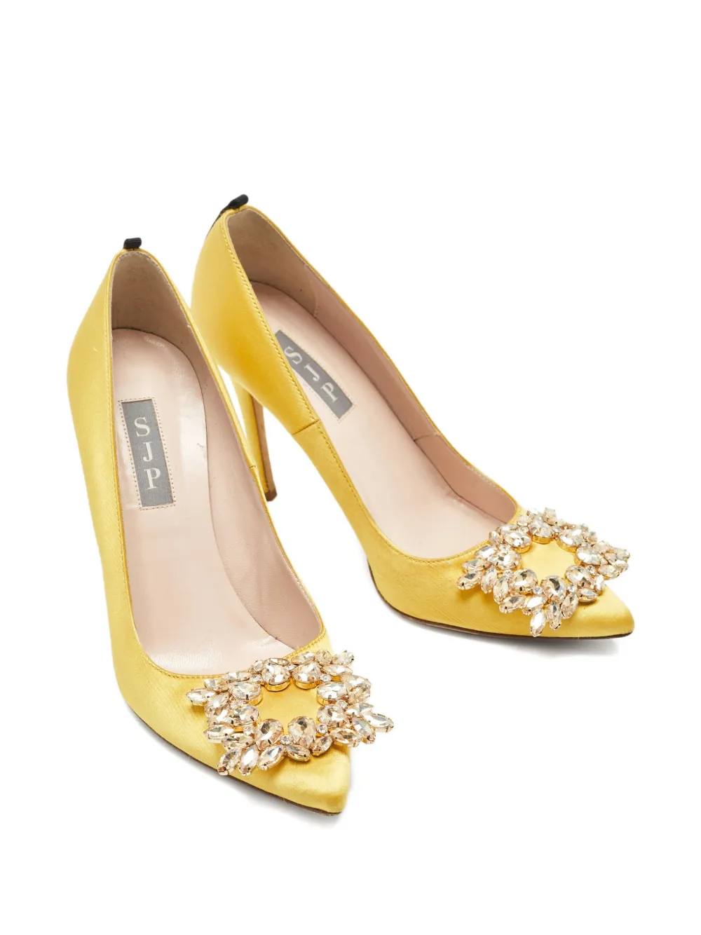 SJP by Sarah Jessica Parker crystal-embellishment satin pumps | Heeled Pumps | Image 2
