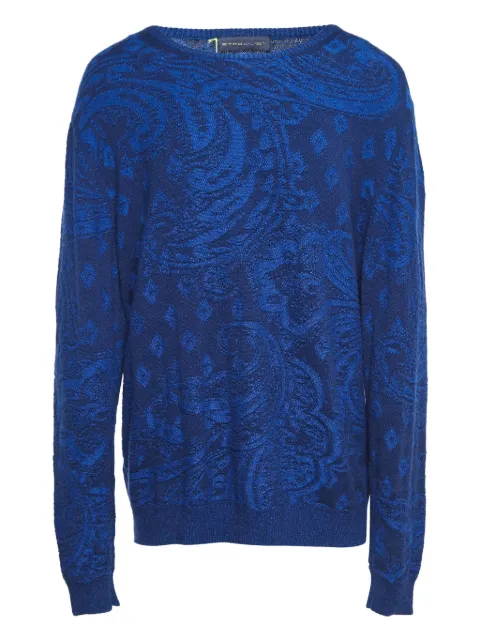 Etro Pre-Owned paisley-jacquard wool sweater