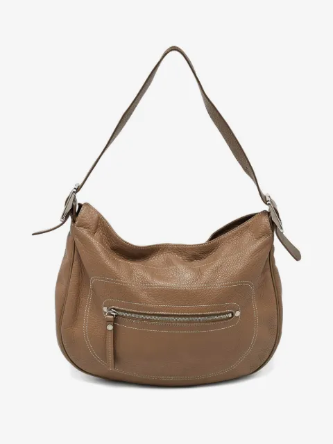 Longchamp Hobo 皮质单肩包（典藏款）
