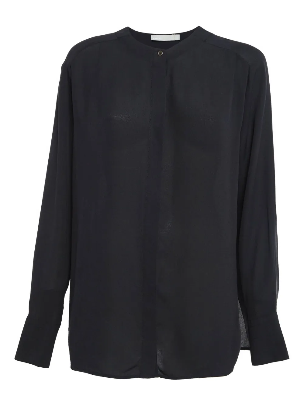 Vince 2023 pre-owned silk top | Black | Image 1