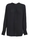 Vince 2023 pre-owned silk top - Black