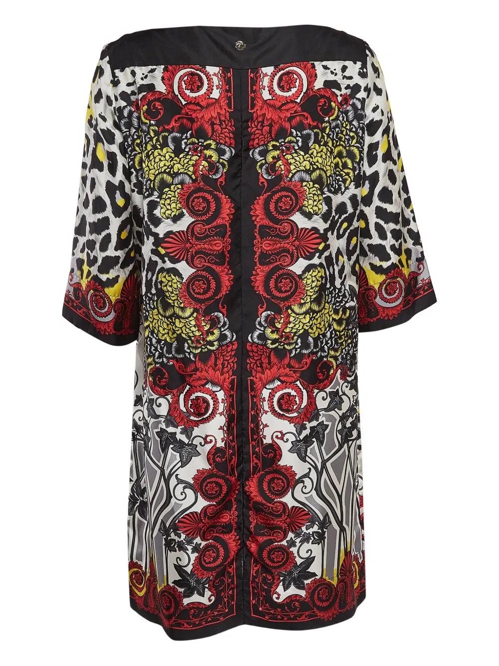 Versace Pre-Owned Jurk met luipaardprint - Wit