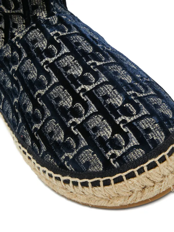 Christian Dior Pre-Owned Granville Espadrille Boots | Black | FARFETCH