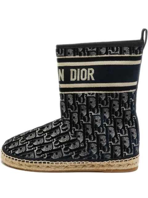 Christian Dior Pre-Owned botas estilo alpargatas Granville