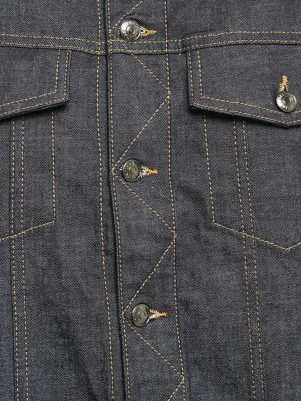 Pre-owned Zadig & Voltaire Button-fastening Denim Jacket In Blue