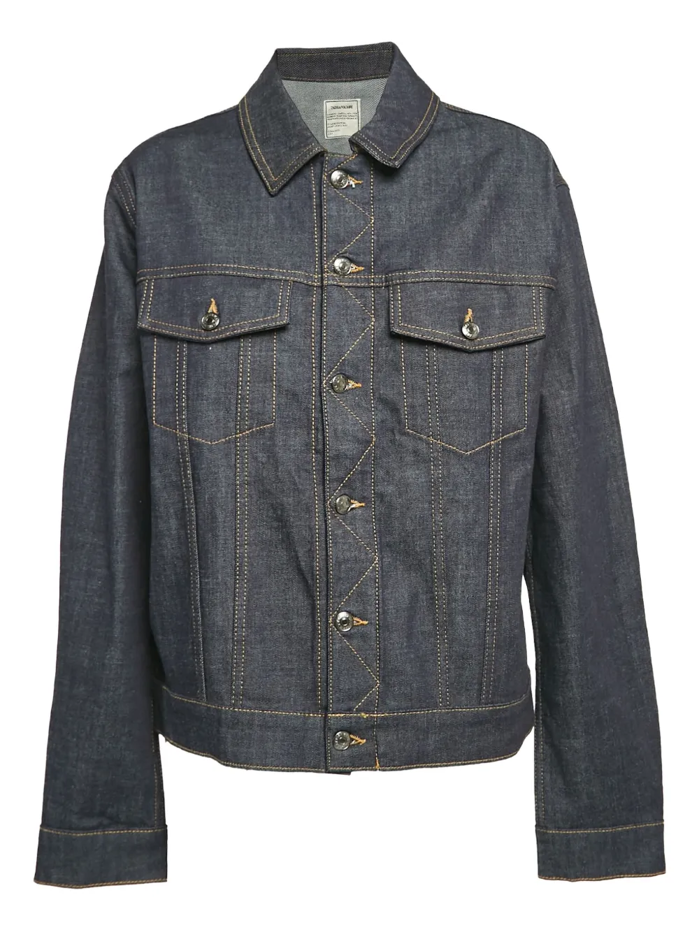 Pre-owned Zadig & Voltaire Button-fastening Denim Jacket In Blue