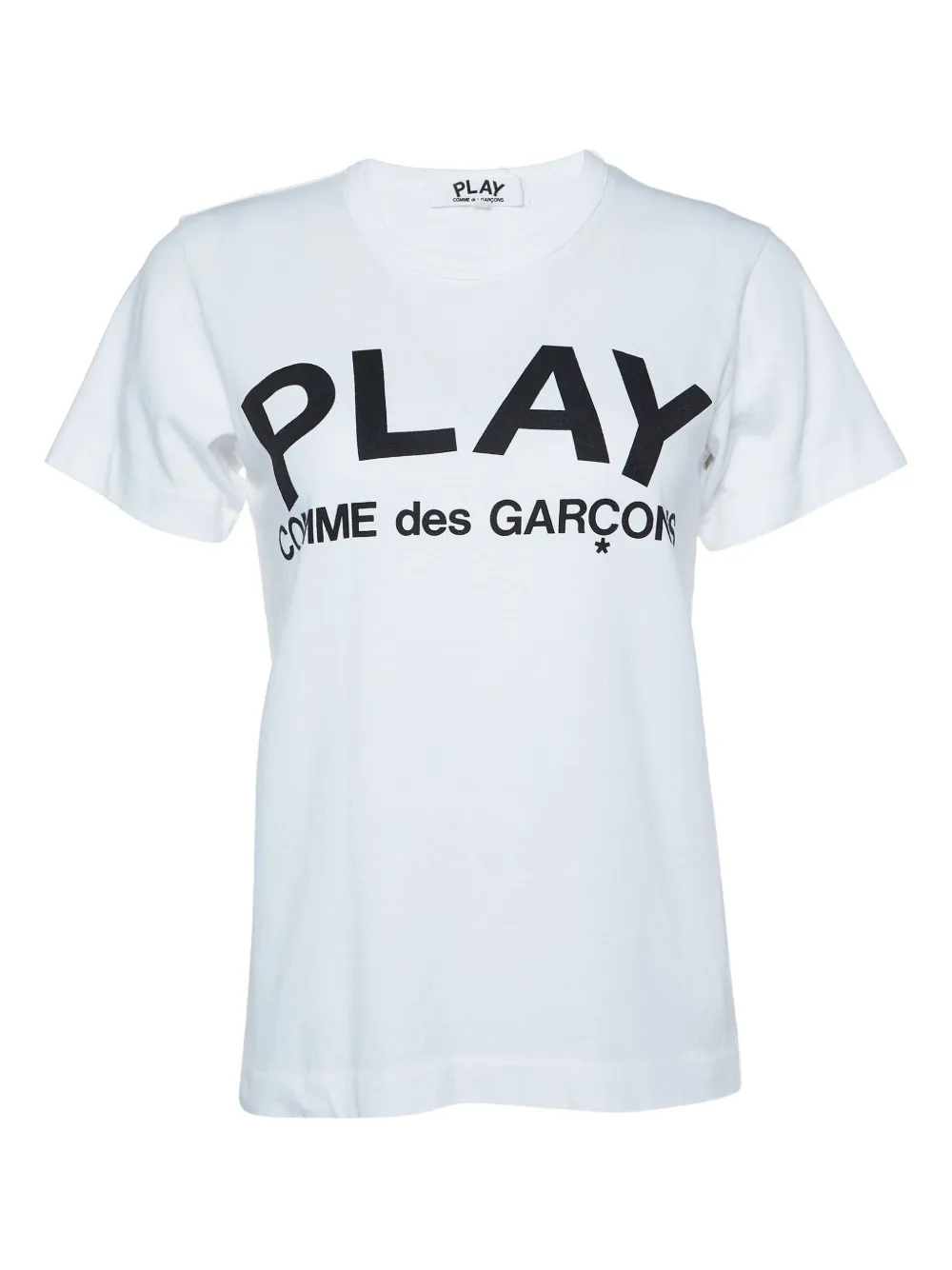 Comme Des Garçons Pre-Owned Play cotton T-shirt - Bianco