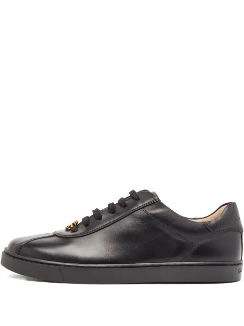 Gianvito Rossi lace-up leather sneakers