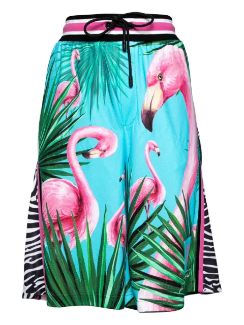 Dolce & Gabbana Pre-Owned flamingo-print shorts