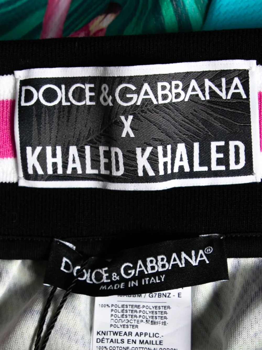 Pre-owned Dolce & Gabbana Flamingo-print Shorts In Blue