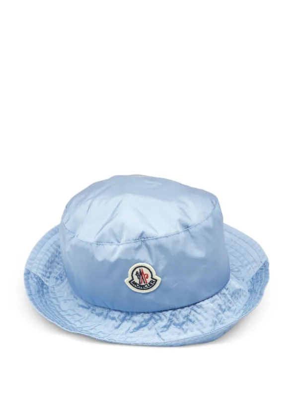 Moncler Vintage パデッド バケットハット | ブルー | FARFETCH JP